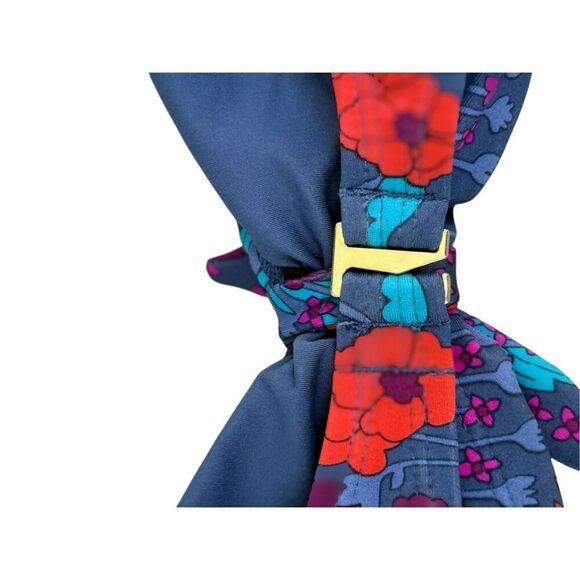 Marc By Marc Jacobs Strapless Dark Floral Bikini Swimwear Top Women's Small - Picture 5 of 9